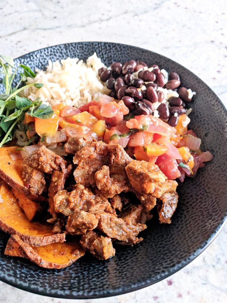 Pulled Pork Protein Bowl